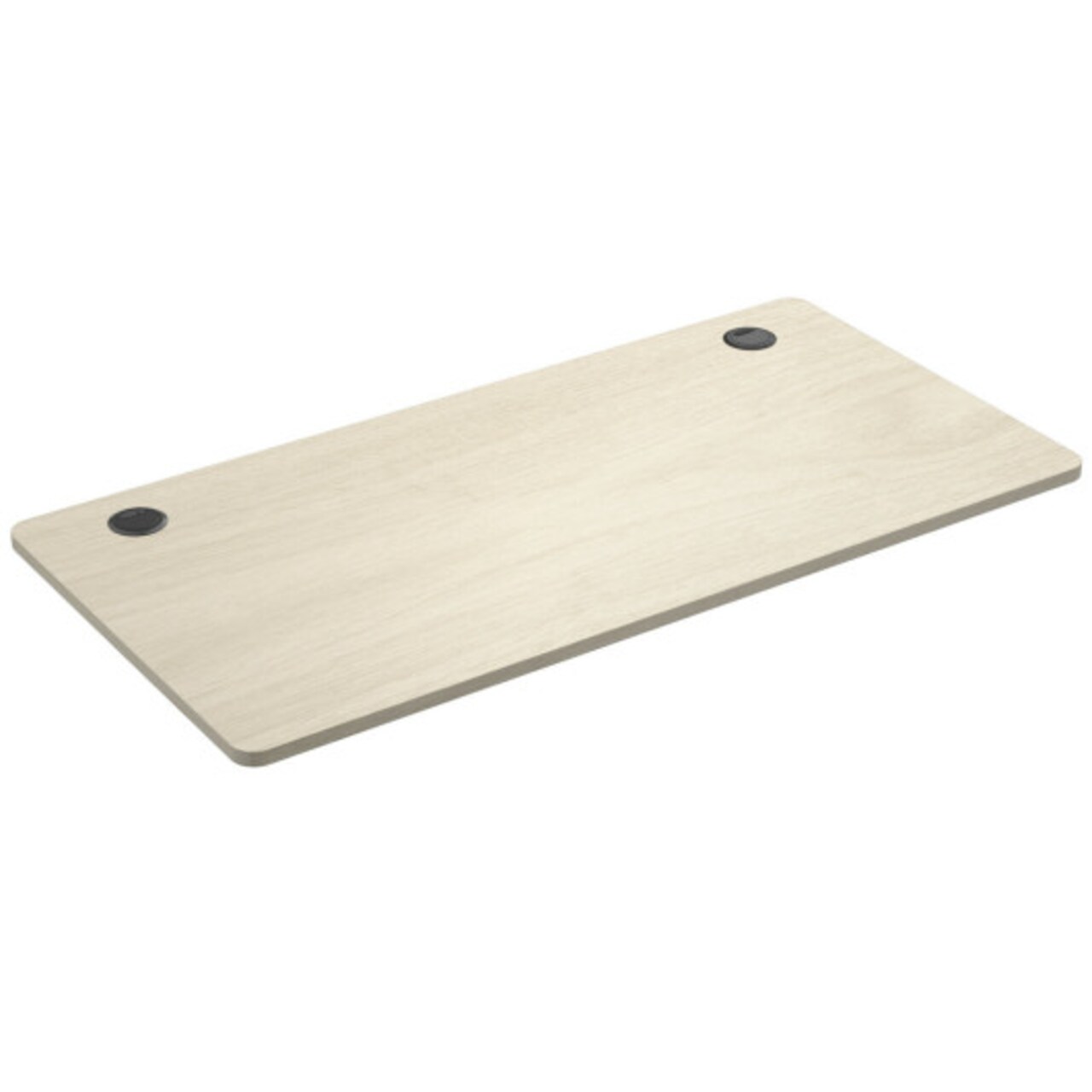 One-Piece Desktop 48 x 24 Inch Universal Tabletop for Standard & Sit-Stand Desks